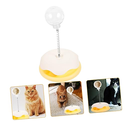 Mipcase Interaktives Katzenspielzeug Frühling Katzenfutter Futternapf Haustierspielzeug Katzenspielzeug von Mipcase