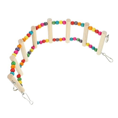 Mipcase Vogelspielzeug Holzleiter Für Käfig Kletterleiter Für Papageien Wellensittiche Sichere Für Kleine Vögel Fördert Spiel Bewegung Perfektes Zubehör Für Tierliebhaber Mipcase Vogelspielzeug Holzleiter Für Käfig Kletterleiter Für Papageien Wellensittiche Sichere Für Kleine Vögel Fördert Spiel Bewegung Perfektes Zubehör Für Tierliebhaber von Mipcase