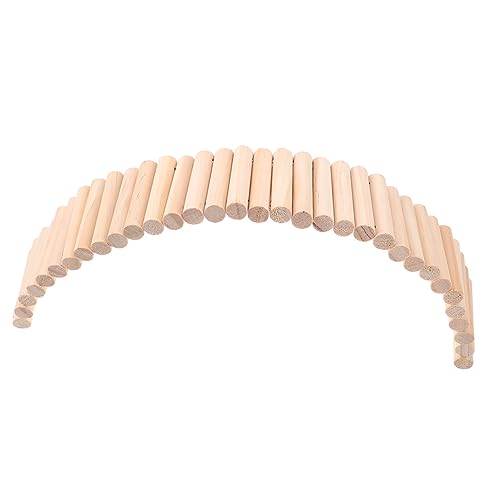 Mipcase Flexibler Hamster Holzleiter Spielzeug Kletterbrücke Für Kleintiere Platzsparend Aus Hochwertigem Holz Fördert Balance Und Interaktion Für Hamster Und Meerschweinchen Mipcase Flexibler Hamster Holzleiter Spielzeug Kletterbrücke Für Kleintiere Platzsparend Aus Hochwertigem Holz Fördert Balance Und Interaktion Für Hamster Und Meerschweinchen von Mipcase