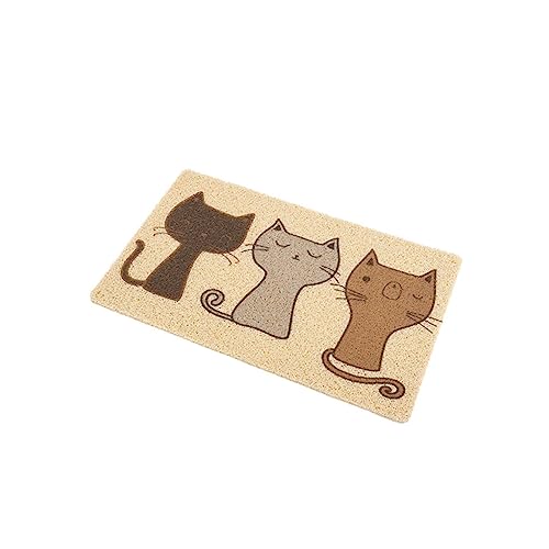 Mipcase Katzenmatte Für Katzentoilette PVC-Material Futterunterlage Für Haustiere Atmungsaktives Design Mipcase Katzenmatte Für Katzentoilette PVC-Material Futterunterlage Für Haustiere Atmungsaktives Design von Mipcase