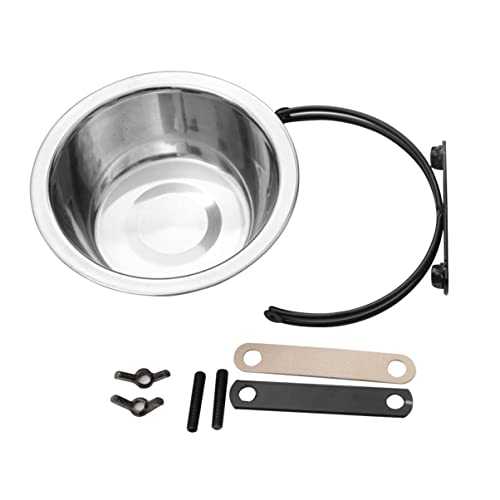 Mipcase Wassernäpfe Für Zwinger Edelstahlnapf Käfignapfhalter 11 cm Hundenapf Haustiernapf Leicht Zu Reinigen Mipcase Wassernäpfe Für Zwinger Edelstahlnapf Käfignapfhalter 11 cm Hundenapf Haustiernapf Leicht Zu Reinigen von Mipcase