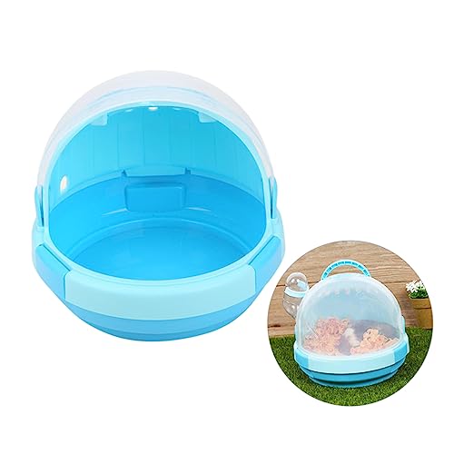 Mipcase Reisefreundlicher Kleintierkäfig Aus Kunststoff Für Hamster Luftstrom Und Schloss Himmel Zufällige Farbe von Mipcase