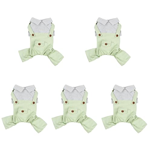 Mipcase 5st Hunde-Overalls Atmungsaktive Kleidung Für Welpen Sommerkleidung Für Haustiere Hundebekleidung Hundehemden Für Kleine Mittlere Hunde Welpen-Shirts Arbeitskleidung Mode Polyester Mipcase 5st Hunde-Overalls Atmungsaktive Kleidung Für Welpen Sommerkleidung Für Haustiere Hundebekleidung Hundehemden Für Kleine Mittlere Hunde Welpen-Shirts Arbeitskleidung Mode Polyester von Mipcase