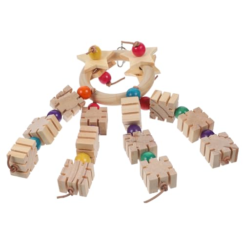 Mipcase Spielzeug Für Vögel Kauspielzeug Für Papageien Aus Holz Zum Aufhängen Am Vogelschnabel Zum Schleifen Sicher Für Papageien Und Vögel Mipcase Spielzeug Für Vögel Kauspielzeug Für Papageien Aus Holz Zum Aufhängen Am Vogelschnabel Zum Schleifen Sicher Für Papageien Und Vögel von Mipcase