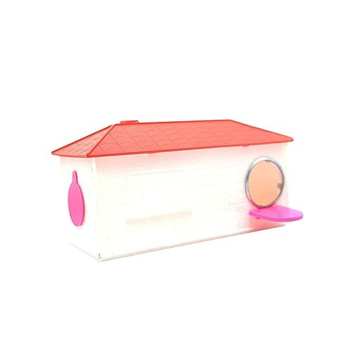 Mipcase Parrot Nest Mannikin Aus Robustem Material Großes Buntes Vogelhaus Für Papageien Und Vögel Im Freien Leicht Zu Reinigen Zufällige Farben Für Haustiere von Mipcase