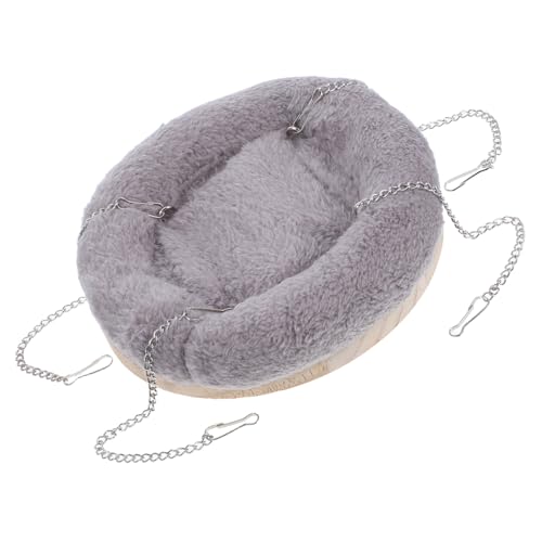 Mipcase Papageiennest-Hängematte Vogelnestprodukte Hamster -Hängematte Haustierbetten für Vögel Vogelbarsch warme Vogelnest-Hängematte Nistbett für Sittiche Massivholz Grey Mipcase Papageiennest-Hängematte Vogelnestprodukte Hamster -Hängematte Haustierbetten für Vögel Vogelbarsch warme Vogelnest-Hängematte Nistbett für Sittiche Massivholz Grey von Mipcase