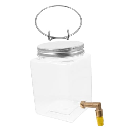 Mipcase Papageienstürmer-trinkbrunnen Trinker Hängenden Vogelhäuschen Taube Wasserzufuhr Fütterung Spender Papageienwasserfuttermittel Eingesperrt Trinken Vogelzubehör Abs von Mipcase