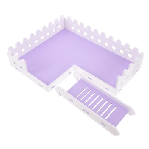 Mipcase Hamster Futtersuche Spielzeug PVC Verhindert Verformung Sichere Klettern Plattform Haustier Käfig Zubehör von Mipcase