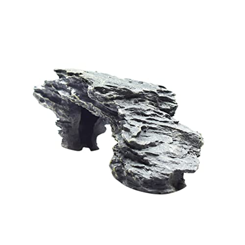 Mipcase Plattform für Schildkröte Schildkrötenkletterplattform Kletterhöhle für Schildkröten Schildkrötenkletterstation Reptil amphibische Plattform Schildkrötenrampe Schildkrötenplattform von Mipcase