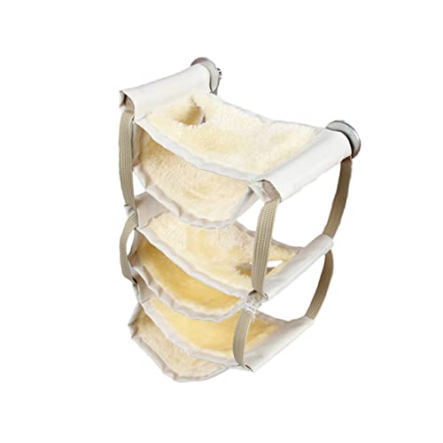 Mipcase Kleintier-hängematte Aus Mehrschichtige Warme Schlafstätte Für Hamster Chinchillas Ratten Und Meerschweinchen Sicheres Spiel Und Ruheplatz Für Kleine Haustiere Gelb Mipcase Kleintier-hängematte Aus Mehrschichtige Warme Schlafstätte Für Hamster Chinchillas Ratten Und Meerschweinchen Sicheres Spiel Und Ruheplatz Für Kleine Haustiere Gelb von Mipcase