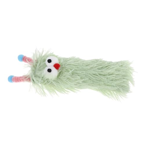 Mipcase Raupenspielzeug Katzenspielzeug mit Katzenminze Katzenkissen für Wohnungskatzen Katzenkissenspielzeug gefülltes Kissenspielzeug für Katzen Plüsch Light Green Mipcase Raupenspielzeug Katzenspielzeug mit Katzenminze Katzenkissen für Wohnungskatzen Katzenkissenspielzeug gefülltes Kissenspielzeug für Katzen Plüsch Light Green von Mipcase