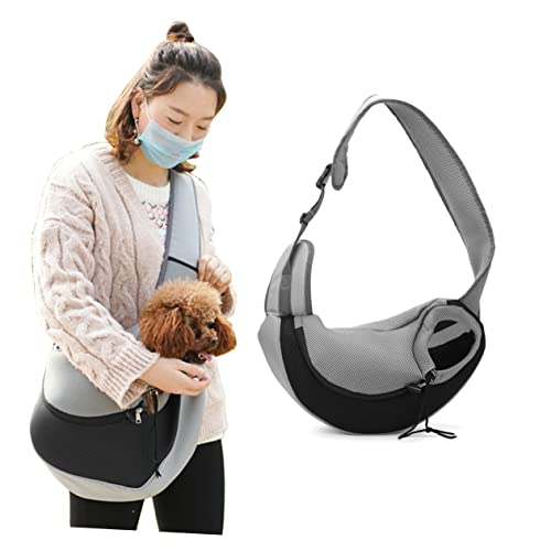 Mipcase Katzentasche Hundetragetaschen Für Kleine Hunde Atmungsaktive Tragetasche Für Haustiere Outdoor-hundeschlinge Mesh-babytrage Mesh-haustierschlinge Reisen Geldbörse Hündchen von Mipcase