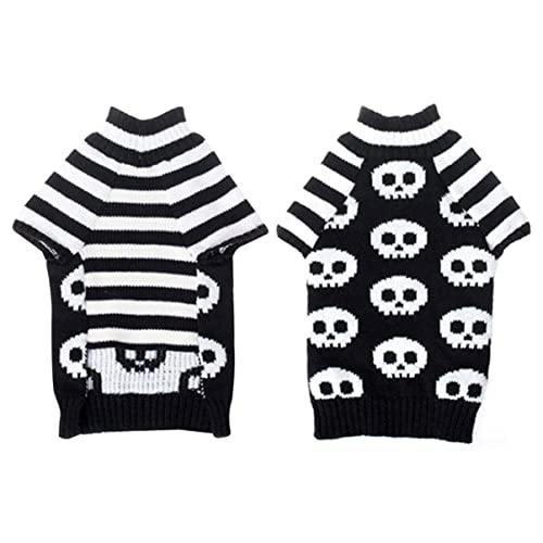 Mipcase Welpen Pullover Halloween-welpenpullover Kleider Für Den Winter Hund Winterjacke Süßer Hundepullover Winterpullover Für Hunde Haustier-Halloween Mittlerer Hund Herbstkleidung Mipcase Welpen Pullover Halloween-welpenpullover Kleider Für Den Winter Hund Winterjacke Süßer Hundepullover Winterpullover Für Hunde Haustier-Halloween Mittlerer Hund Herbstkleidung von Mipcase