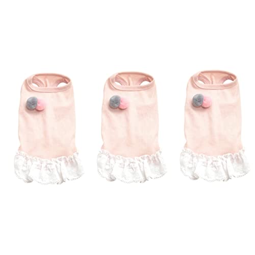 Mipcase 3-teiliges Entzückendes Weste-Rock-hundekleid Atmungsaktive Spitze Rundhalsausschnitt Haustierkostüm Für Männliche Und Weibliche Hunde Größe XXL Mipcase 3-teiliges Entzückendes Weste-Rock-hundekleid Atmungsaktive Spitze Rundhalsausschnitt Haustierkostüm Für Männliche Und Weibliche Hunde Größe XXL von Mipcase