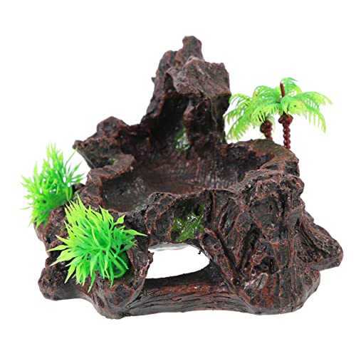 Mipcase Reptilien-futternapf Schildkrötenfutter Harz Wassernapf Eidechsenfutternapf Bartagamen-haustiernapf Mipcase Reptilien-futternapf Schildkrötenfutter Harz Wassernapf Eidechsenfutternapf Bartagamen-haustiernapf von Mipcase