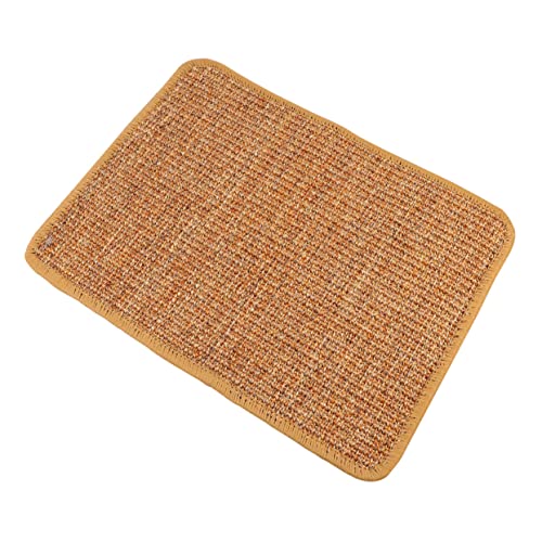 Mipcase Sisal Katzen Griff Katze Necken Matte Katzenkäfig Teppich Sofa Sisalmatte Kratzsofaschutz Für Katzen Couchauflagen Für Sofas Bodendecke Für Haustiere Schleifpad Kätzchen von Mipcase