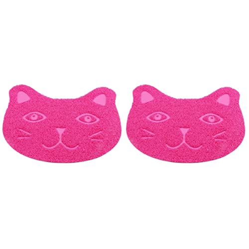 Mipcase Schloss-PVC-Kontrolle Mit Kätzchenförmigem Gesichtspolster Rutschfester Streufänger Fangmatte In Katzenform – Einstreu Sauberes Rosiges Einfaches Haustiernetz Mipcase Schloss-PVC-Kontrolle Mit Kätzchenförmigem Gesichtspolster Rutschfester Streufänger Fangmatte In Katzenform – Einstreu Sauberes Rosiges Einfaches Haustiernetz von Mipcase