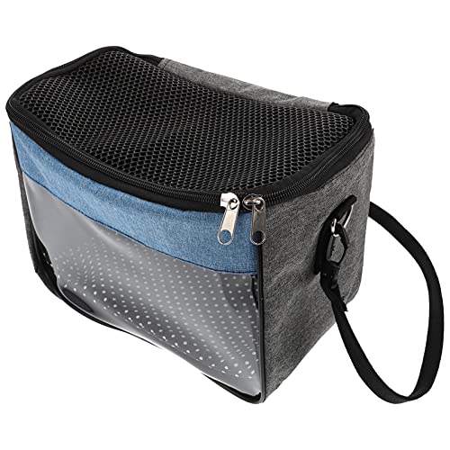 Mipcase 1pc Hamster Tragetasche Outdoor Handtasche Für Tiere Tragbare Eichhörnchen Tasche Für Chinchilla Grau von Mipcase