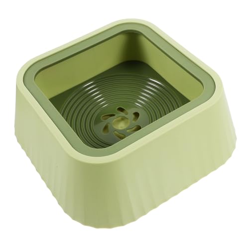 Mipcase Schwimmender Napf Für Haustiere Katzenfutter Wasser Groß Verschütten Fütterung Hundenapf Futterspender Trinken Schüsseln Erhöht Katzennapf Füttern Green Abs von Mipcase