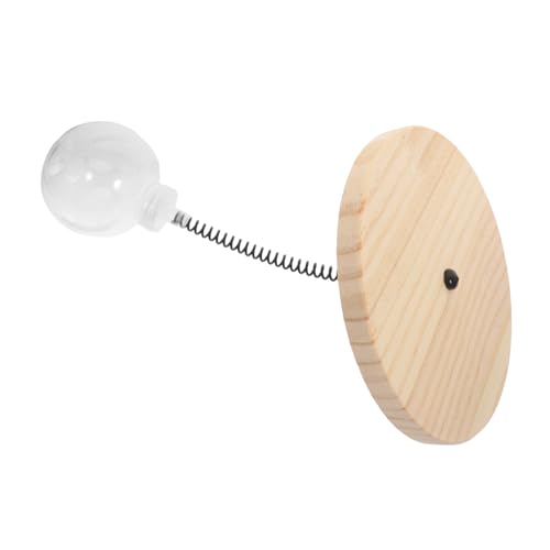 Mipcase Slow-Feeder-Ball Leckerli-Spenderball Tiernahrung undichter Ball Kippspielzeug für Haustiere Leckendes für Katzen behandeln kniffliger Festlichkeitsball hölzern Khaki Mipcase Slow-Feeder-Ball Leckerli-Spenderball Tiernahrung undichter Ball Kippspielzeug für Haustiere Leckendes für Katzen behandeln kniffliger Festlichkeitsball hölzern Khaki von Mipcase