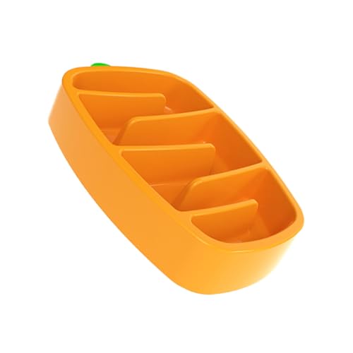 Mipcase Slow Food Bowl Hundefutter Hundespielzeug Katzennapf Schwimmender Hundewassernapf Hundenäpfe Slow Feeder Hundewasserspender Slow Bowl Haustierfütterungszubehör Karottennapf Dosen von Mipcase