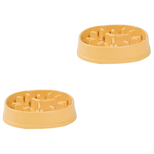 Mipcase 2 Stücke Praktische Porzellan Slow Feeder Katzennapf Hundenapf Haustier Schüssel Schüssel Mipcase 2 Stücke Praktische Porzellan Slow Feeder Katzennapf Hundenapf Haustier Schüssel Schüssel von Mipcase