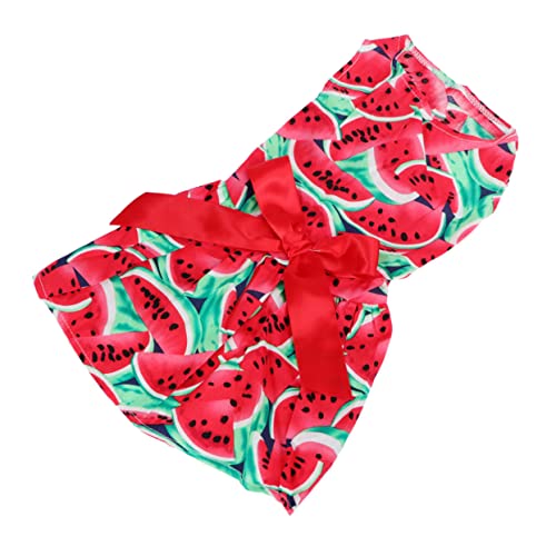 Mipcase Charmantes Hundekleid Mit Wassermelonenmuster Und Eleganter Schleife Für Ihren Hund Mipcase Charmantes Hundekleid Mit Wassermelonenmuster Und Eleganter Schleife Für Ihren Hund von Mipcase