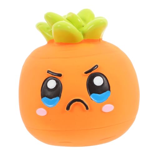 Mipcase Sound- für Haustiere Quietschendes Kauspielzeug für Hunde Haustier -Kauspielzeug kleine Hundespielzeug Hunde quietschender Ball Hundespielzeug klein Emulsion Orange von Mipcase