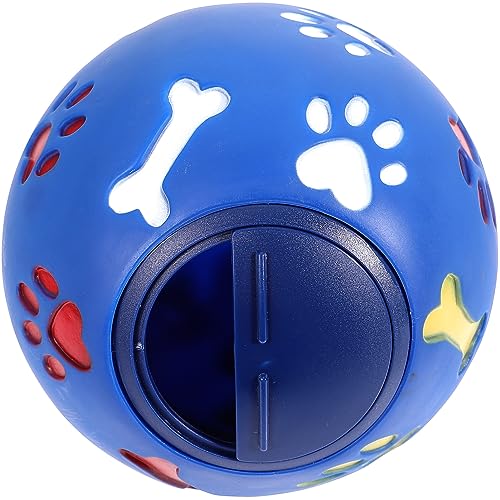 Mipcase Leckerli-Ball Für Haustiere Hundespielzeug Für Aggressive Kauer Spenderball Für Hundeleckereien Leckerli Abgebendes Hundespielzeug Hundetrainingsspielzeug Der Hund Hundefutter TPR von Mipcase