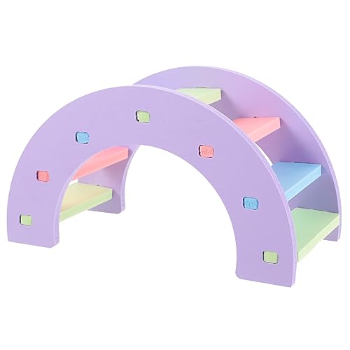 Mipcase Hamster Kletterbrücke Für Kleintiere Sicheres Spielzeug Für Hamster Zwerghamster Und Meerschweinchen Für Käfige Beweglichkeit Bunte Regenbogenbrücke Für Training Mipcase Hamster Kletterbrücke Für Kleintiere Sicheres Spielzeug Für Hamster Zwerghamster Und Meerschweinchen Für Käfige Beweglichkeit Bunte Regenbogenbrücke Für Training von Mipcase