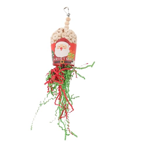 Mipcase Weihnachtliches Papagei-Spielzeug Hängendes Kau Und Schwingspielzeug Für Vögel Robust Und Langlebig Für Vogelkäfige Geeignet Für Wellensittiche Und Andere Vögel Mipcase Weihnachtliches Papagei-Spielzeug Hängendes Kau Und Schwingspielzeug Für Vögel Robust Und Langlebig Für Vogelkäfige Geeignet Für Wellensittiche Und Andere Vögel von Mipcase