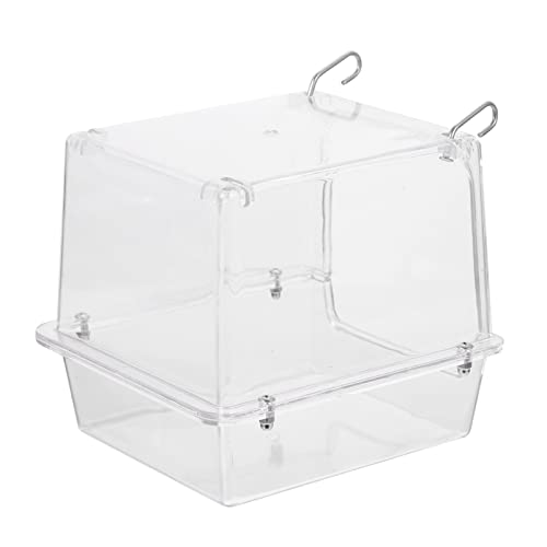 Mipcase Papageienbadewanne Vogelkäfig-zubehör Acrylbadewanne Für Vögel Auslaufsichere Papageienbadewanne Für Papageien Einfach Zu Montieren Mipcase Papageienbadewanne Vogelkäfig-zubehör Acrylbadewanne Für Vögel Auslaufsichere Papageienbadewanne Für Papageien Einfach Zu Montieren von Mipcase