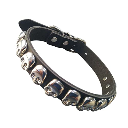 Mipcase Stoffgröße PU Krawatte Kätzchen Kostü Welpen Urlaub Und Nietenschädel Kleine Kleidungszubehör Hundehalsband Große Halskette mit Kleid Gothic Haustiere Lustige Kätzchen Mipcase Stoffgröße PU Krawatte Kätzchen Kostü Welpen Urlaub Und Nietenschädel Kleine Kleidungszubehör Hundehalsband Große Halskette mit Kleid Gothic Haustiere Lustige Kätzchen von Mipcase