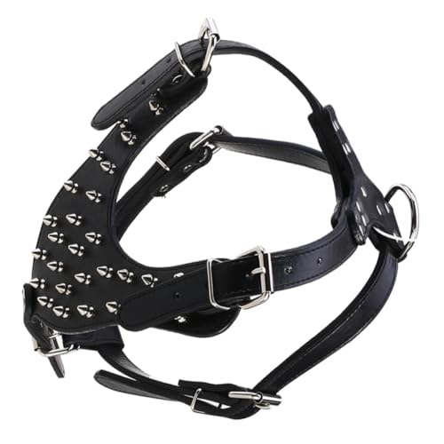 Mipcase Tierhalle Verschleißfeste Hundeweste Hundegeschirr Mit Stacheln Haustierkabelbaum Outdoor -hundepapler -westegurt Welpengeschirr Outdoor Hundegeschirr Black Metall Mipcase Tierhalle Verschleißfeste Hundeweste Hundegeschirr Mit Stacheln Haustierkabelbaum Outdoor -hundepapler -westegurt Welpengeschirr Outdoor Hundegeschirr Black Metall von Mipcase