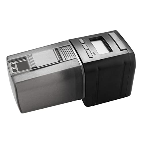 Mipcase Automatischer Futterautomat Für Fische Intelligente Zeitgesteuerte Fütterung Für Aquarien Und Teiche Kapazität Geeignet Für Pellets Schwarz Für Gesunde Fischernährung Mipcase Automatischer Futterautomat Für Fische Intelligente Zeitgesteuerte Fütterung Für Aquarien Und Teiche Kapazität Geeignet Für Pellets Schwarz Für Gesunde Fischernährung von Mipcase