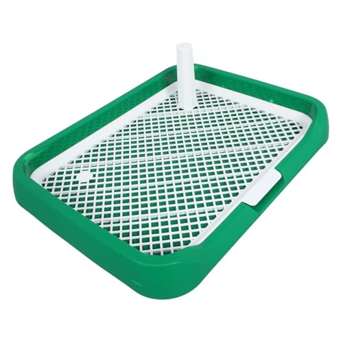 Mipcase Töpfchentablett Für Hunde Im Innenbereich Hundetöpfchen -Training Hundetöpfchen Für Den Innenbereich Welpentoilette Aus Kunststoff Haustier-toilettenmatte Welpenpfanne Green Abs Mipcase Töpfchentablett Für Hunde Im Innenbereich Hundetöpfchen -Training Hundetöpfchen Für Den Innenbereich Welpentoilette Aus Kunststoff Haustier-toilettenmatte Welpenpfanne Green Abs von Mipcase