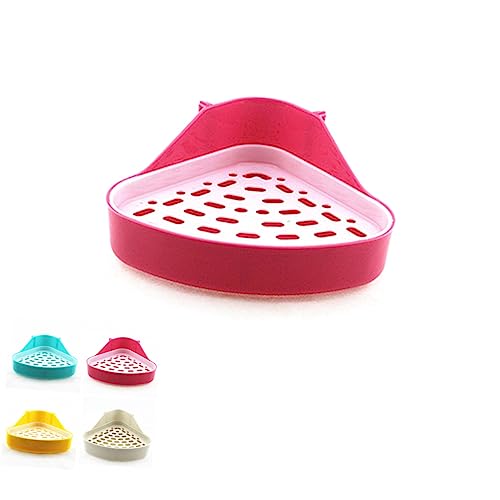 Mipcase Hamster Töpfchentrainer Kaninchen-töpfchentrainer Dreieckiger Töpfchentrainer Haustier Bettpfanne Mipcase Hamster Töpfchentrainer Kaninchen-töpfchentrainer Dreieckiger Töpfchentrainer Haustier Bettpfanne von Mipcase
