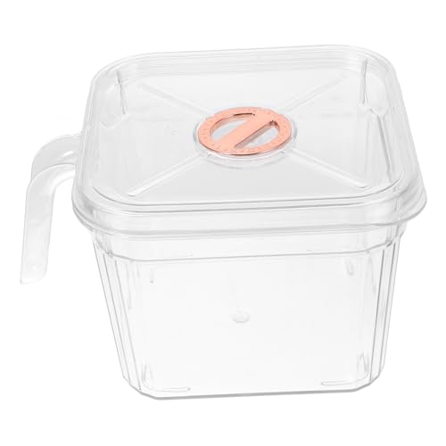 Mipcase Transparenter Fischtank mit Deckel und Kleines Unzerbrechliches Aquarium für Desktop Dekoration für Betta Fische und Goldene Fische Aquariengestaltung von Mipcase