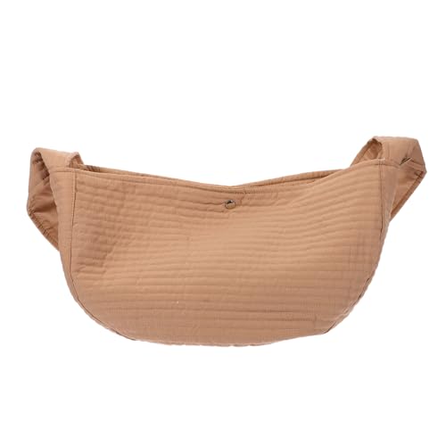 Mipcase Transportbox für Haustiere Geschirr Reisen Haustiertasche Träger tragbar Katzen Tragetasche katzenrucksack Tragetasche für kleine Hunde Hundetaschen für unterwegs Stoff Coffee von Mipcase