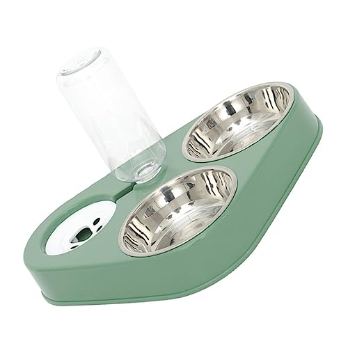 Mipcase Automatischer Wasserspender Für Haustiere 500 Ml Mit Futternäpfen Für Katzen Und Hunde Frischwasserversorgung Einfache Montage Mintgrün Mipcase Automatischer Wasserspender Für Haustiere 500 Ml Mit Futternäpfen Für Katzen Und Hunde Frischwasserversorgung Einfache Montage Mintgrün von Mipcase