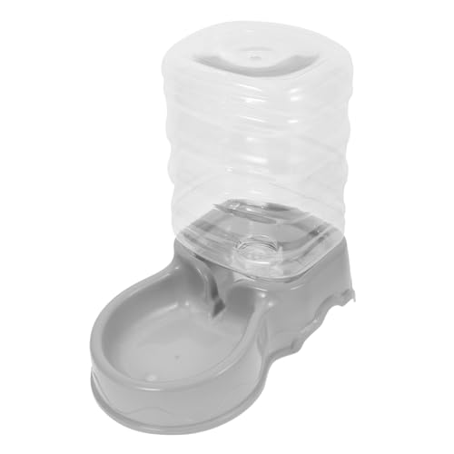 Mipcase Trinkbrunnen für Haustiere groß Dual Flasche Wasser Katzenfutter Futternapf für Katzen Futternapf für Hunde Heimtierbedarf Futterautomat für Katzen Plastik Grey Mipcase Trinkbrunnen für Haustiere groß Dual Flasche Wasser Katzenfutter Futternapf für Katzen Futternapf für Hunde Heimtierbedarf Futterautomat für Katzen Plastik Grey von Mipcase