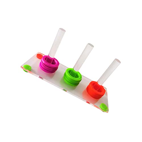 Mipcase Vögel Vogel Trick Tischspielzeug Ringspielzeug für Vögel lehrreich Ausbildung interaktives Educational Toys Papageienspielzeug Papagei spielt Mipcase Vögel Vogel Trick Tischspielzeug Ringspielzeug für Vögel lehrreich Ausbildung interaktives Educational Toys Papageienspielzeug Papagei spielt von Mipcase