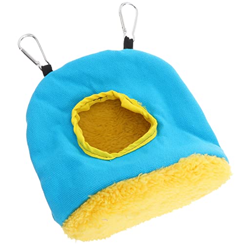 Mipcase Hängendes Vogelnestbett Papageiennest Für Vögel Im Freien Rund Warm Papageienhaus Hängematte Zufällige Farbe von Mipcase