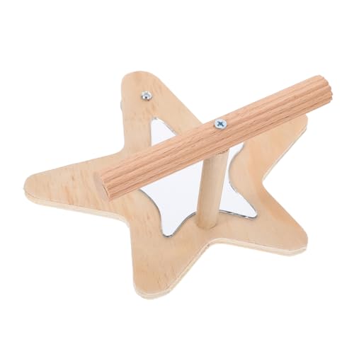 Mipcase Vogelspiegelspielzeug Vogelspielzeug für Sittiche Vogel Spielstand Nymphensittich Vogelbarsch Papageienständer für Vogelkäfige hölzern Mipcase Vogelspiegelspielzeug Vogelspielzeug für Sittiche Vogel Spielstand Nymphensittich Vogelbarsch Papageienständer für Vogelkäfige hölzern von Mipcase