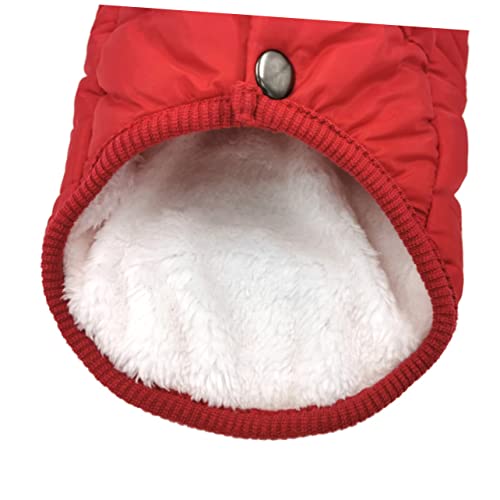 Mipcase Haustiermantel Warme Hundeweste Strickwaren Warme Haustierkleidung Haustierweste Warmer Haustiermantel Stilvolles Haustier-Outfit von Mipcase