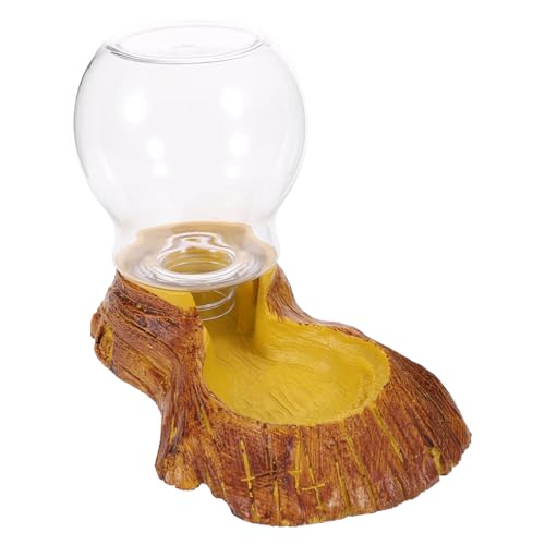 Mipcase Crawler Wassertränke Aus Resin Automatische Wasserversorgung Für Schildkröten Und Echsen Für Terrarien Und Gartendekoration von Mipcase