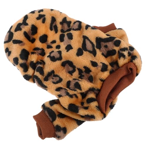 Mipcase Kuscheliger Winter-hundepullover Für Kleine Hunde Atmungsaktive Dicke Und Warme Haustierkleidung Mit Süßem Leopardenmuster Für Kalte Tage Und Mipcase Kuscheliger Winter-hundepullover Für Kleine Hunde Atmungsaktive Dicke Und Warme Haustierkleidung Mit Süßem Leopardenmuster Für Kalte Tage Und von Mipcase