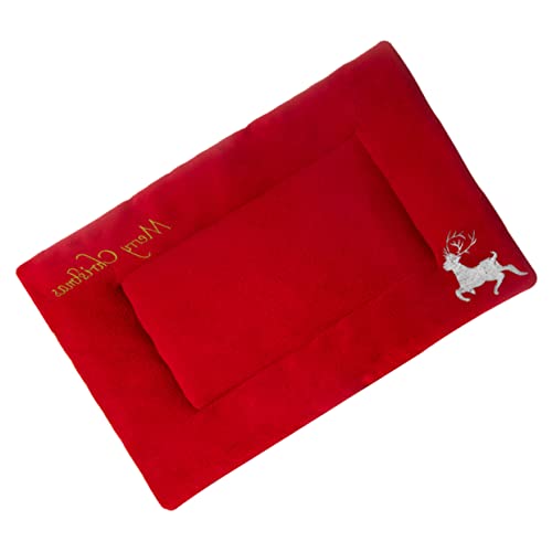 Mipcase Große Größe Weihnachten Haustier Matte Plüsch Warme Hund Bett Katze Bett Matte Deer Stickerei Weihnachten Mipcase Große Größe Weihnachten Haustier Matte Plüsch Warme Hund Bett Katze Bett Matte Deer Stickerei Weihnachten von Mipcase