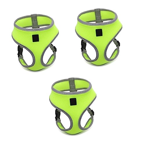 Mipcase 3st Welpengeschirr Verstellbar Brustgeschirr Für Haustier Weste Mipcase 3st Welpengeschirr Verstellbar Brustgeschirr Für Haustier Weste von Mipcase