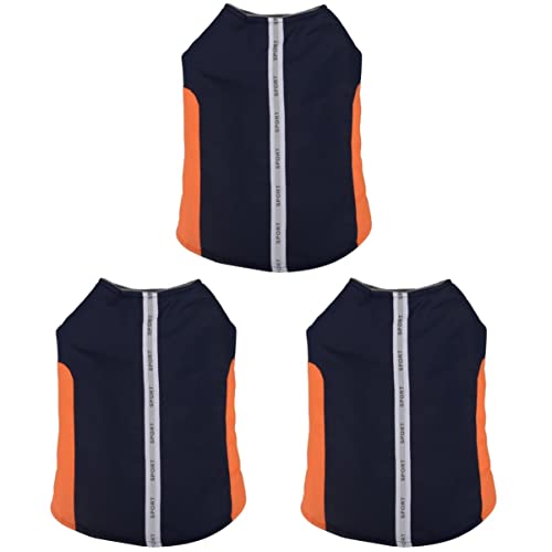 Mipcase 3-teiliges Hundezubehör Warme Weste Weiche Baumwolle Schneeanzug Für Haustiere Hundejacke Outdoor-Sport Größe 14/l Orange Mipcase 3-teiliges Hundezubehör Warme Weste Weiche Baumwolle Schneeanzug Für Haustiere Hundejacke Outdoor-Sport Größe 14/l Orange von Mipcase